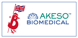 Banham Poultry Ltd. and Akeso Biomedical, Inc. Logos